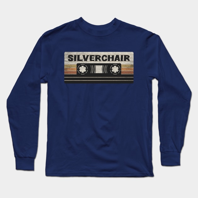 Silverchair Mix Tape Long Sleeve T-Shirt by getinsideart